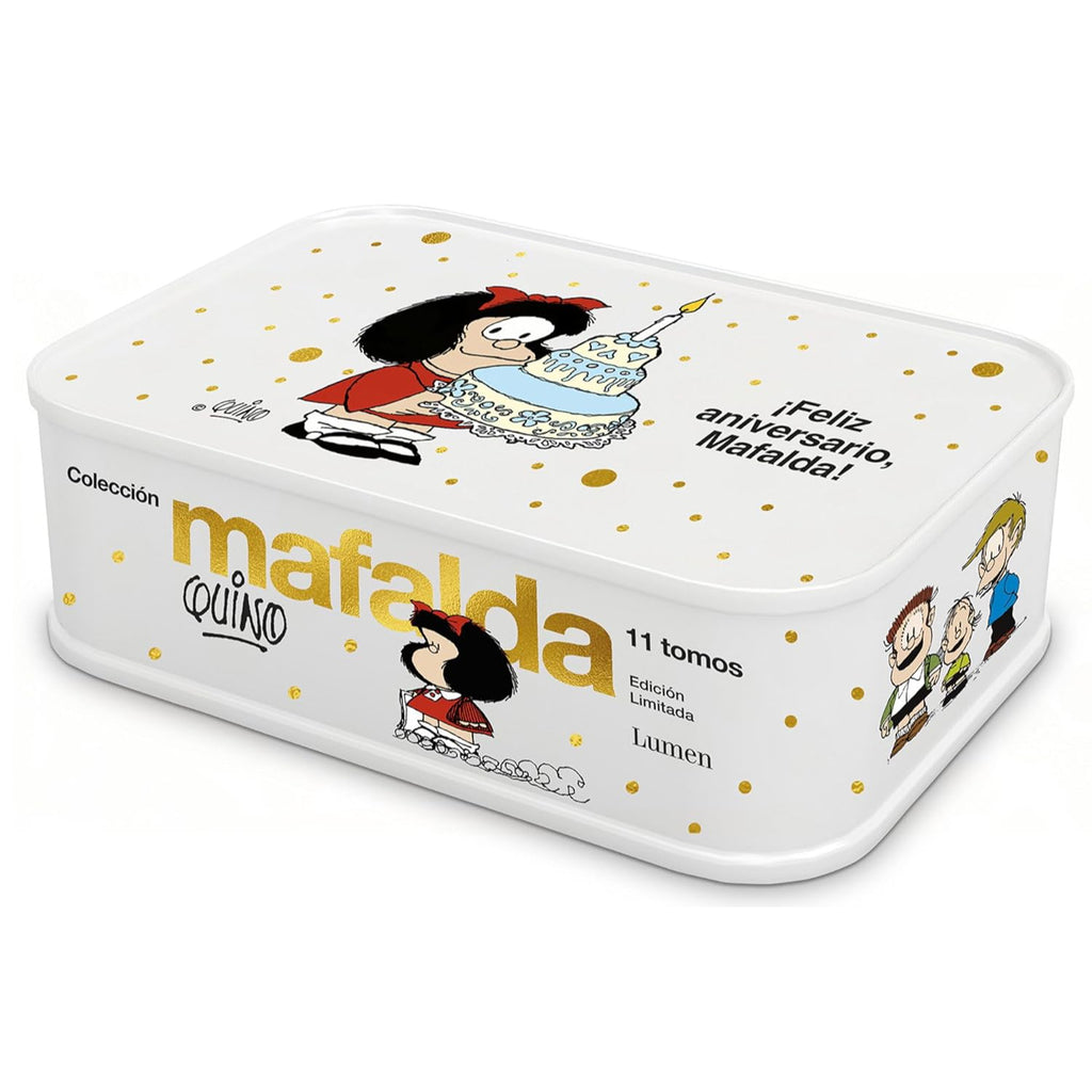Colección Mafalda: 11 Tomos En Una Caja De Lata (Edición ¡Feliz Aniversario, Mafalda!)