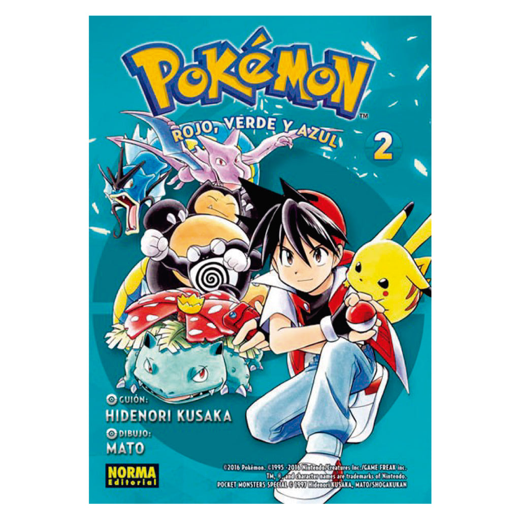 Pokemon 02 Rojo, Verde y Azul 2