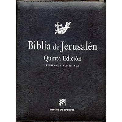 Biblia Jerusalen Manual 5ªed Cremallera