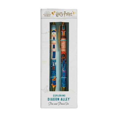 Harry Potter Lapices Diagon Alley Pen And Pencil Set ( 2 Uds)