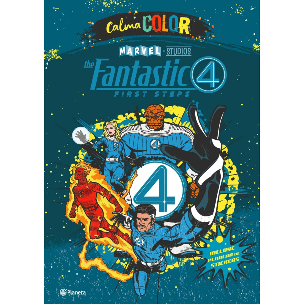 Calma Color. Los 4 Fantásticos. Primeros Pasos