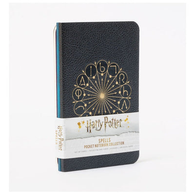 Libreta Harry Potter: Spells Pocket Notebook Collection ( Set Of 3 )