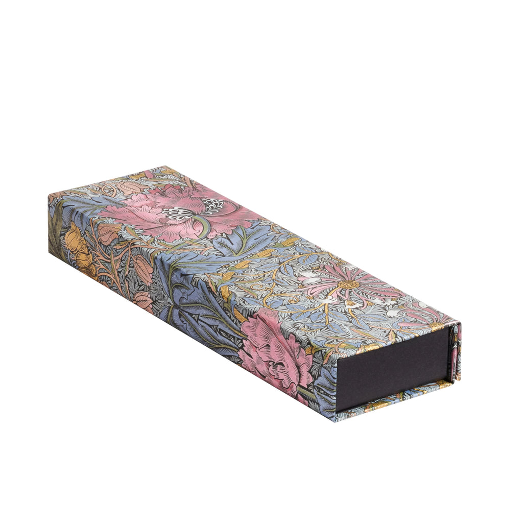 Caja Estuche para Lapices William Morris Madreselva Rosa