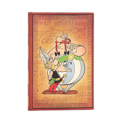 Libreta Aventuras De Asterix y Obelix Mini Lineas Tapa Dura