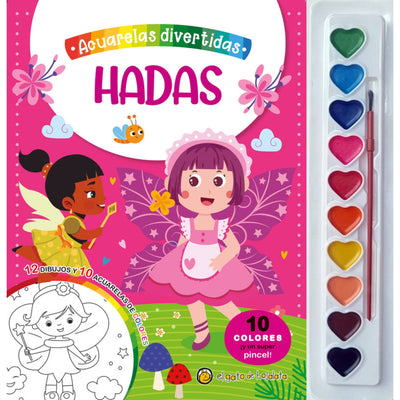 Acuarelas Divertidas: Hadas