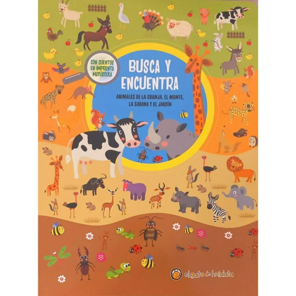 Busca Y Encuentra: Animales De La Granja