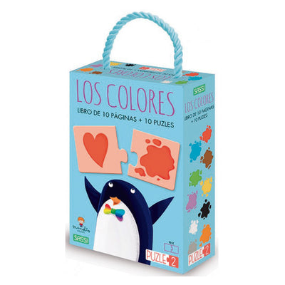 Libro y Puzzle Los Colores