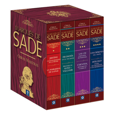 Marques De Sade 4 Volumenes (O. Maestras)