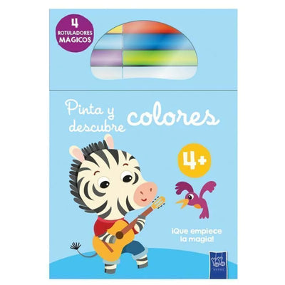 Pinta Y Descubre Colores: Cebra