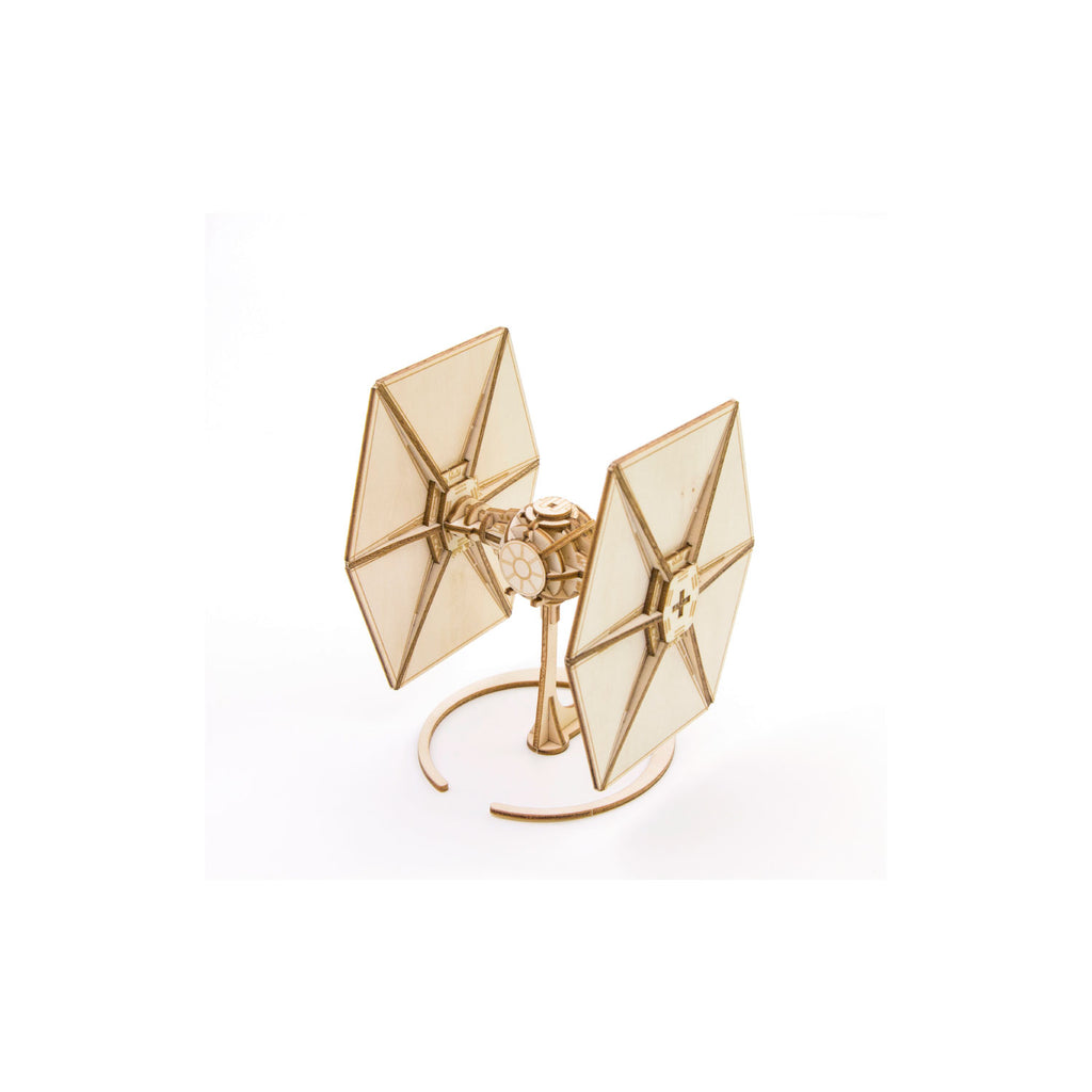 Star Wars: Tie Fighter - Libro y Modelo Armable En Madera