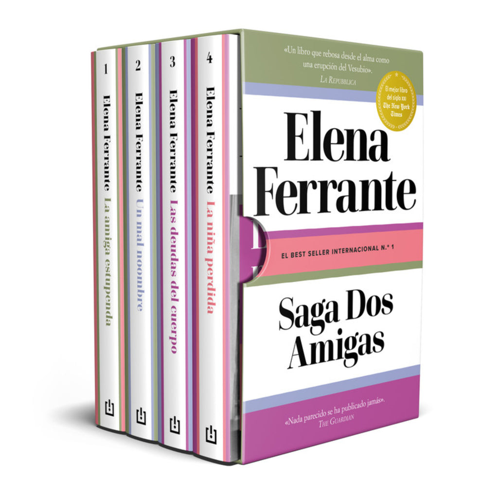 Tetralogia La Amiga Estupenda (Estuche)
