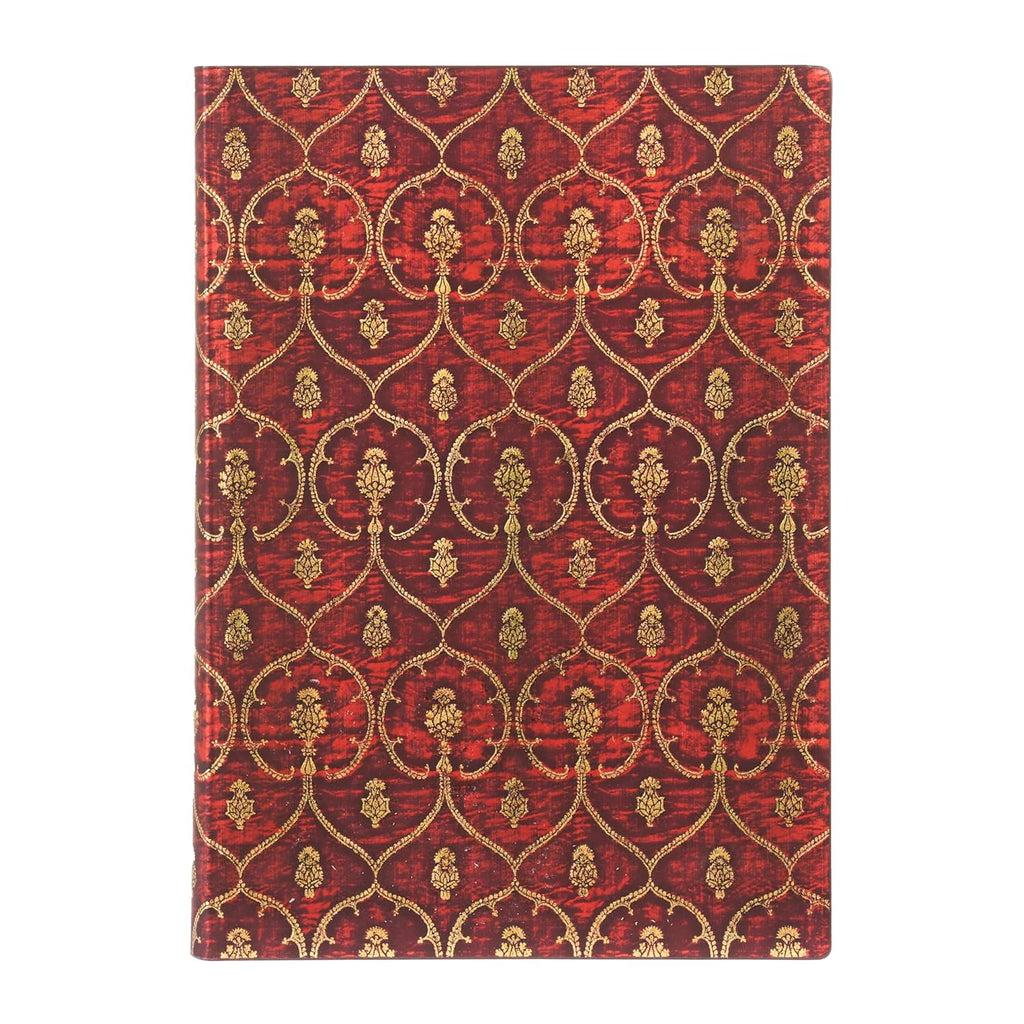 Libreta Red Velvet Midi Lineas Tapa Flexible