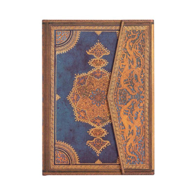 Libreta Safavid Binding Art, Safavid Indigo Midi Tapa Dura Con Lineas