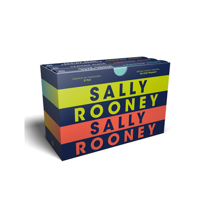 Estuche Sally Rooney (Contiene: Gente Normal, Conversaciones Entre Amigos, Dónde Estás, Mundo Bello)