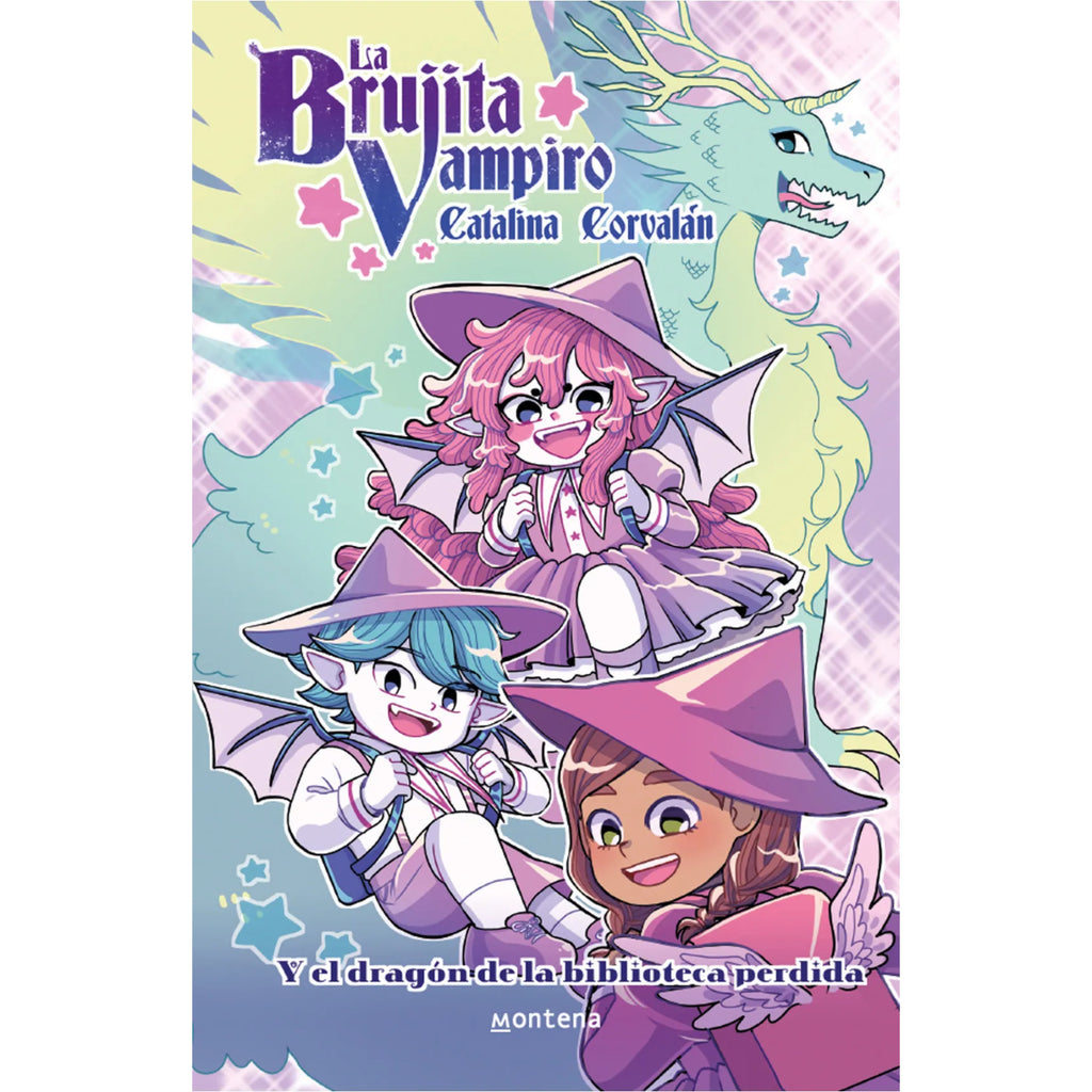 La Brujita Vampiro Y El Dragón De Las Biblioteca Perdida