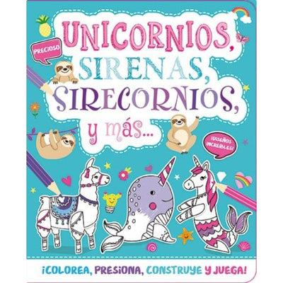 Unicornios, Sirenas, Sirecornios Y Mas… (Arma Y Colorea)