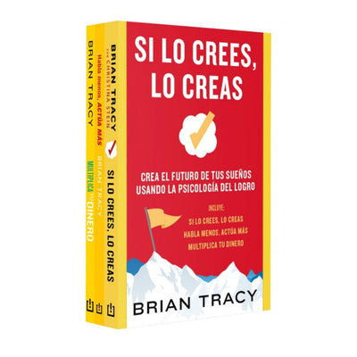 Pack Brian Tracy (Contiene: Si Lo Crees Lo Creas | Habla Menos, Actúa Más | Multiplica Tu Dinero)