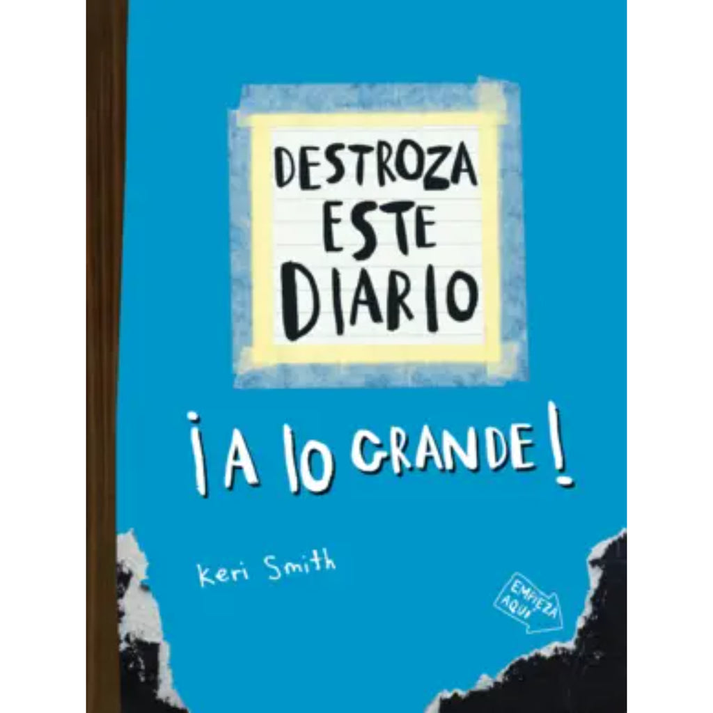 Destroza Este Diario. A Lo Grande - Azul Flúor