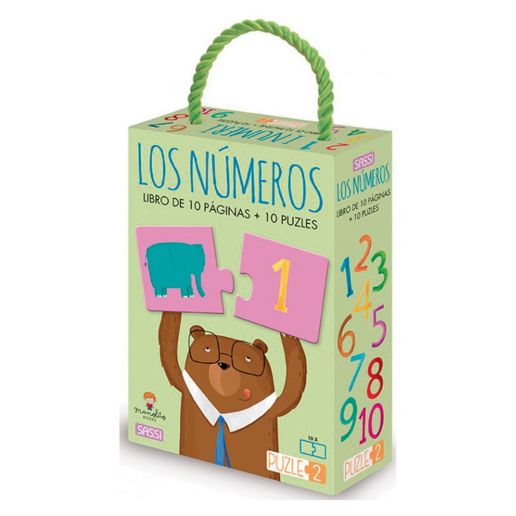 Libro y Puzzle Los Números