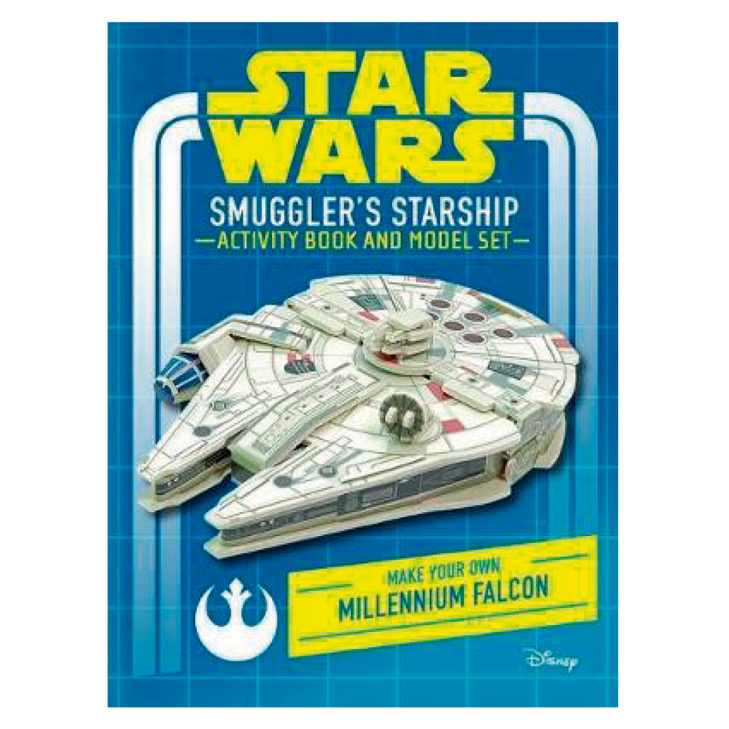 Star Wars Smuggler Starship Activity Modelo Armable En Madera