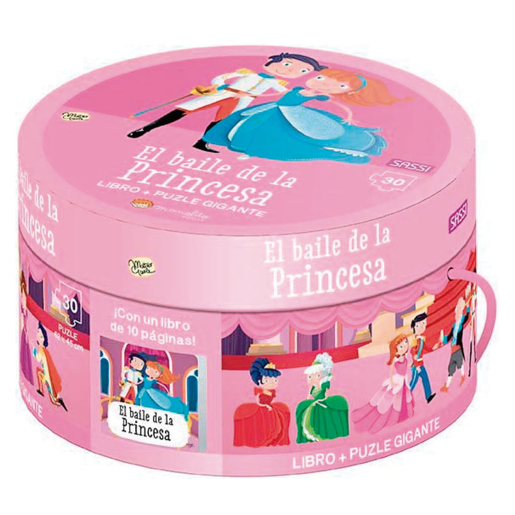 Libro y Puzzle El Baile De La Princesa