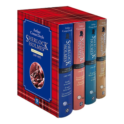 Sherlock Holmes Obras Completas 4 Volumenes