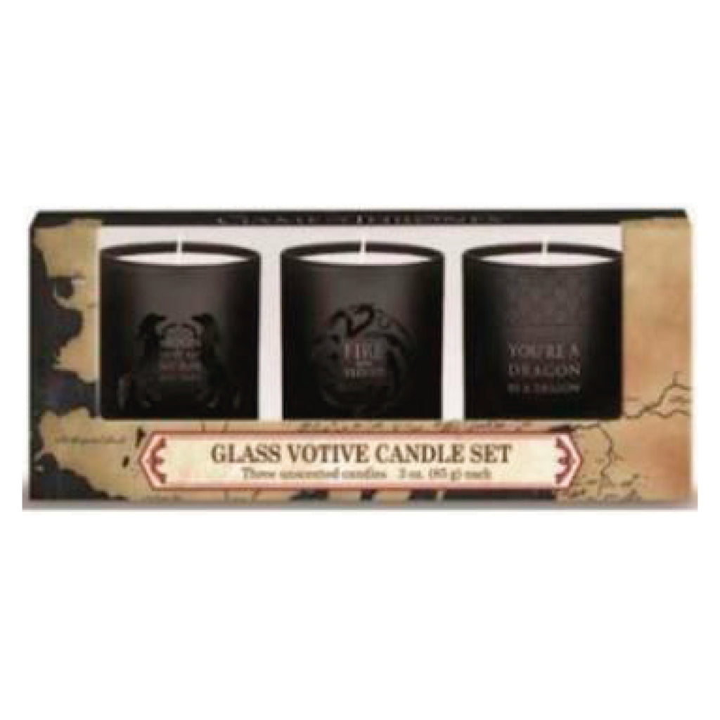 Game Of Thrones: Set De Velas En Vasos