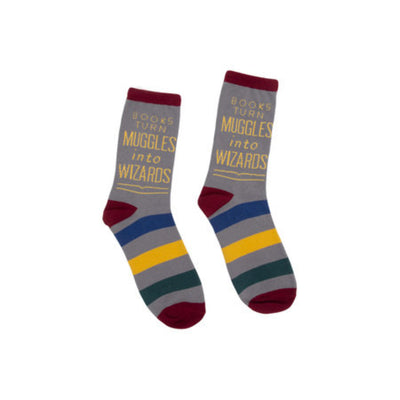 Calcetines Books Turn Muggles Socks Small