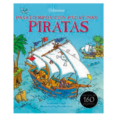 Piratas - Pasatiempos Con Pegatinas