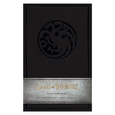 Libreta Game Of Thrones: House Targaryen Tapa Dura Lujo Medium