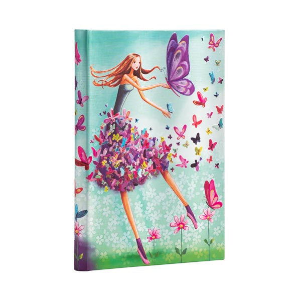 Libreta Summer Butterflies Midi Tapa Dura