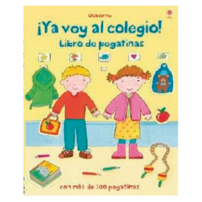 Voy Al Colegio! Libro De Pegatinas