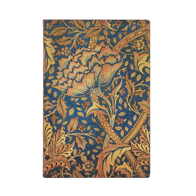 Libreta William Morris Tapa Flexible Con Lineas, Mini