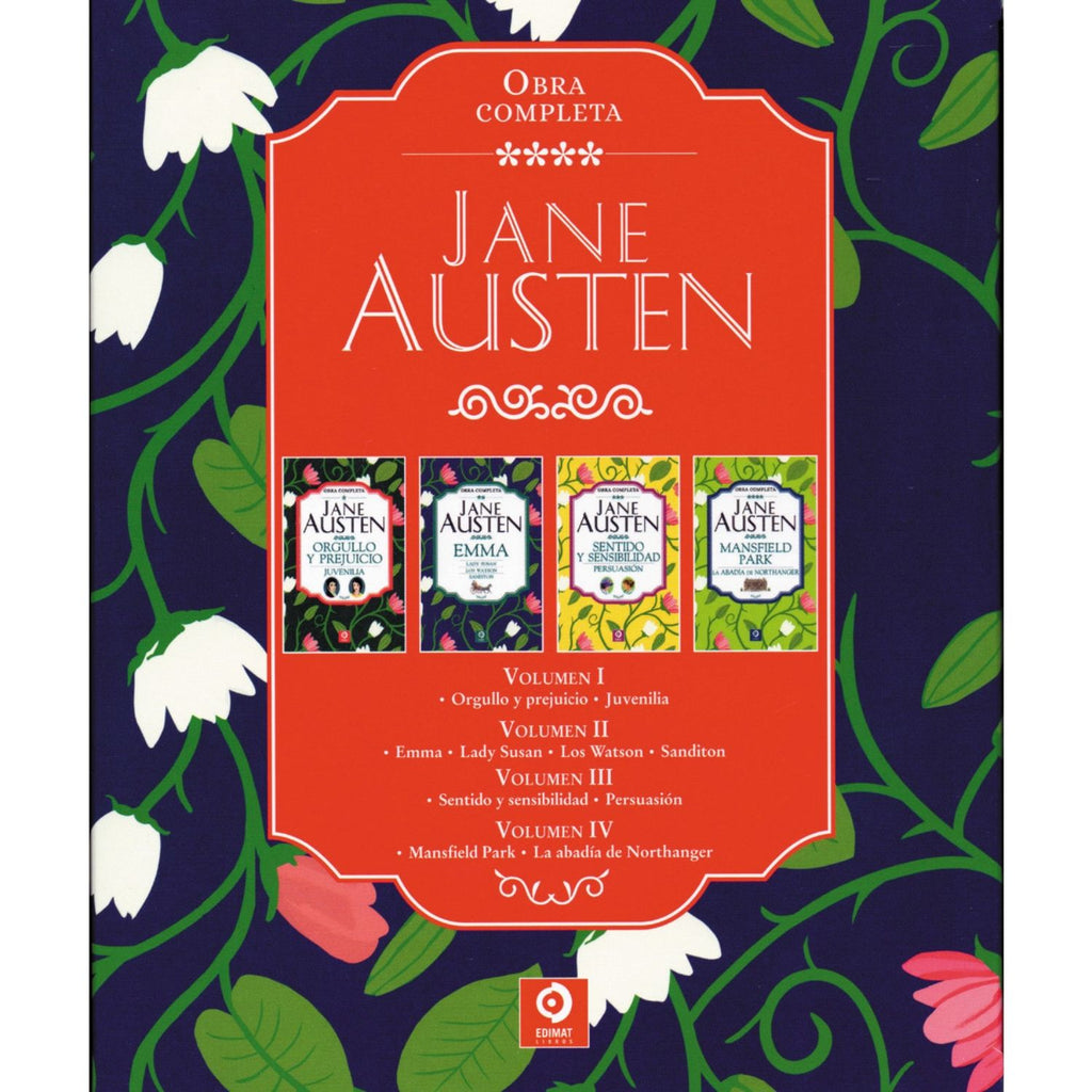 Jane Austen Obras Completas  4-Volumenes