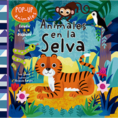 Animales En La Selva (Pop-Up Animales)