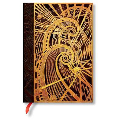 Libreta New York Deco The Chanin Spiral, Midi Tapa Dura