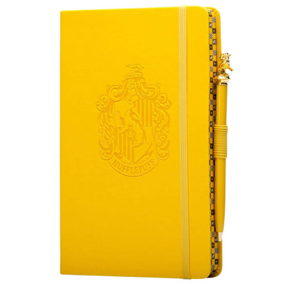 Harry Potter: Libreta y Boligrafo Diseño Hufflepuff