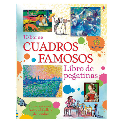 Cuadros Famosos - Libro De Pegatinas