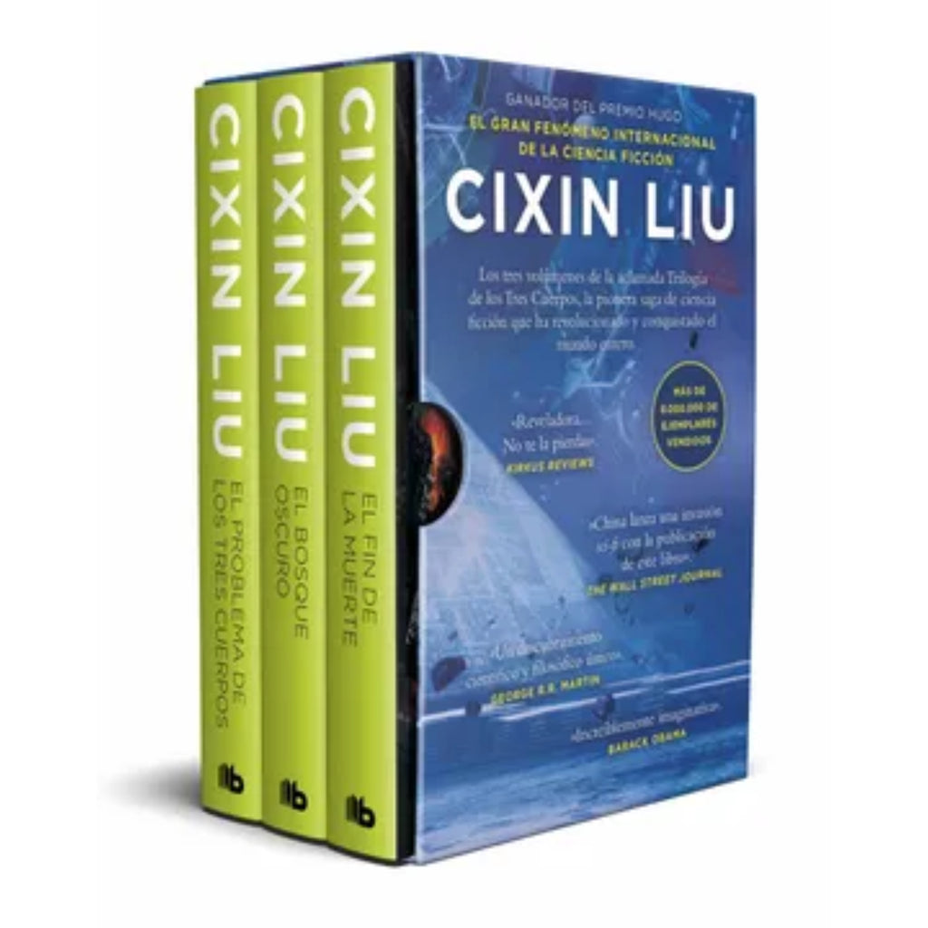 Estuche Trilogía De Los Tres Cuerpos: El Problema De Los Tres Cuerpos; El Bosque Oscuro; El Fin De La Muerte