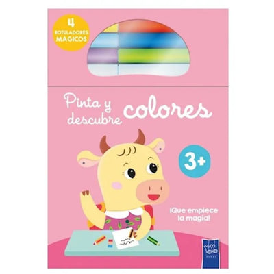 Pinta Y Descubre Colores: Vaca