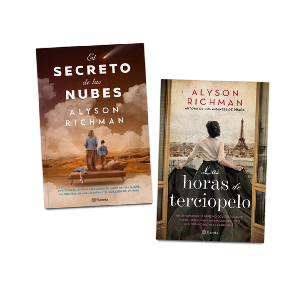 Pack Alyson Richman 2  (El secreto de las nubes + Las horas de terciopelo )