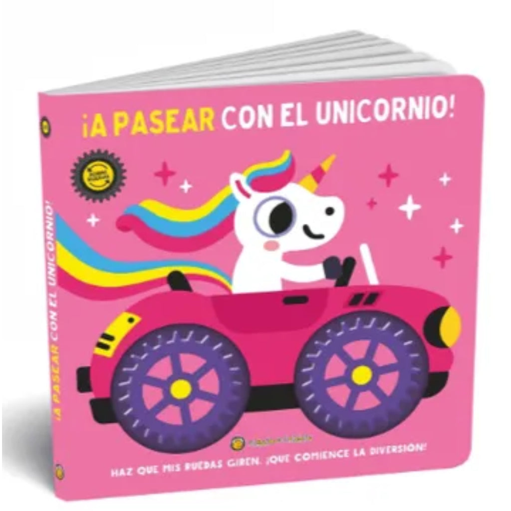 A Pasear Con El Unicornio Sobre Ruedas