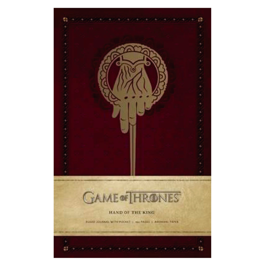 Libreta Game Of Thrones Hand Of The King Mediana Tapa Dura