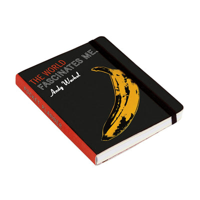 Libreta De Bosillo Andy Warhol: The World Fascinates Me