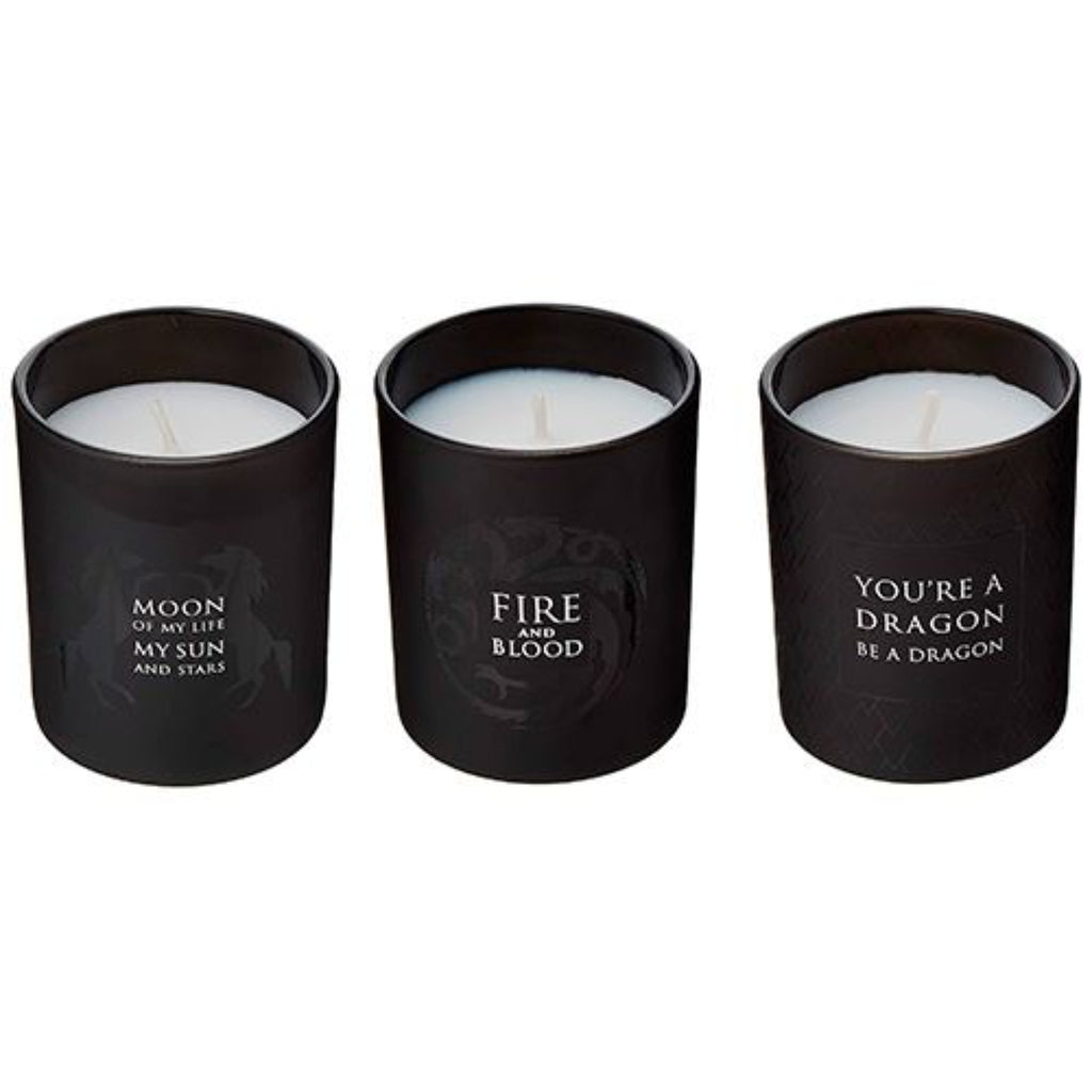 Game Of Thrones: Set De Velas En Vasos
