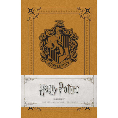 Harry Potter: Libreta Tapa Blanda C/Lineas Diseño Hufflepuff