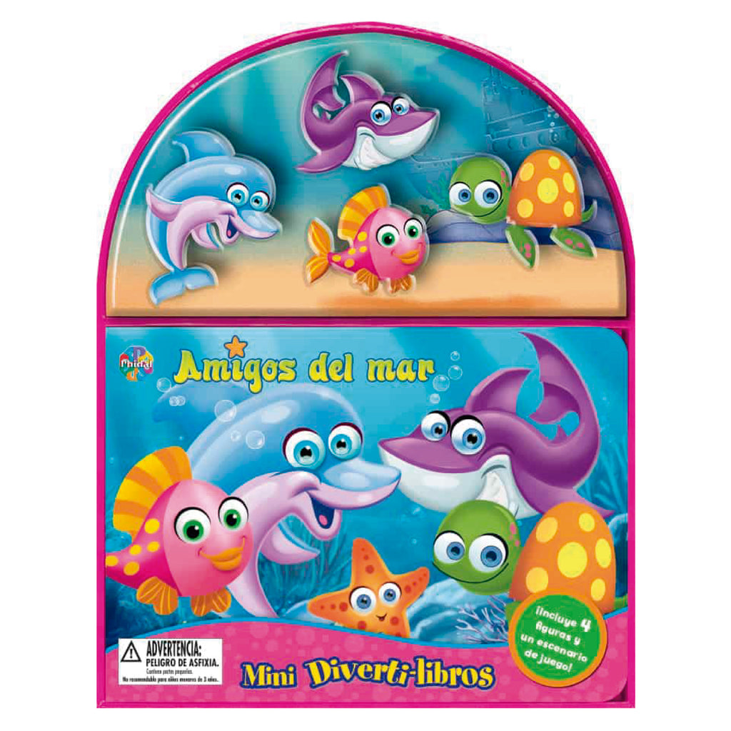 Amigos Del Mar Mini Diverti - Libros