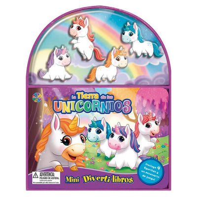 La Tierra De Los Unicornios Mini Diverti - Libros