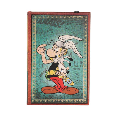 Libreta Aventuras De Asterix El Galo Mini Lineas Tapa Dura