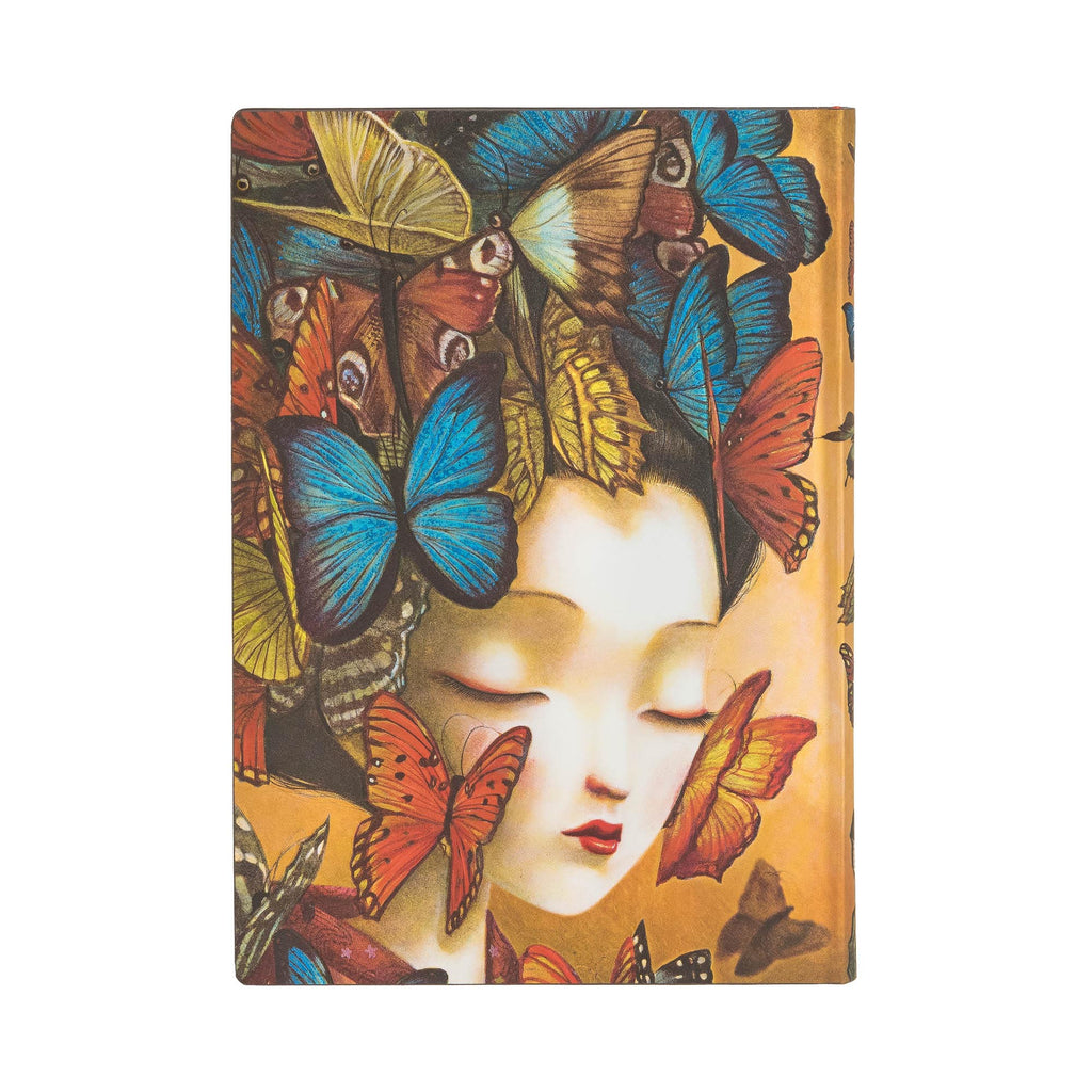 Libreta Tapa Flexible Madame Butterfly Midi Tapa Flexible